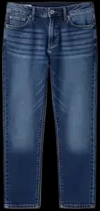 Straight denim · indigo